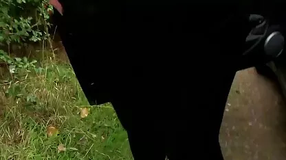 دختری بلوند با بدن زیبا و عریان برهنه در گفتگوی جنسی فیلم سکسی زن با سگ
